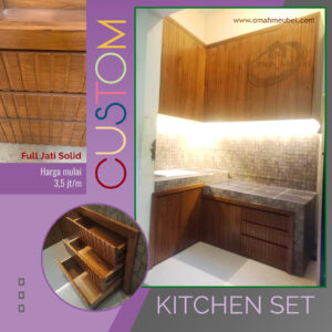 Kitchen set Jati