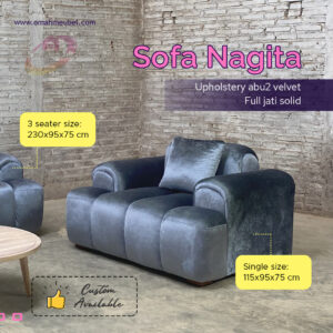 Sofa 3 dudukan Nagita model