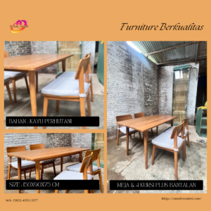 Dining Set Meja Makan