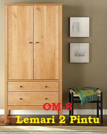 Lemari Dua Pintu Omah Meubel